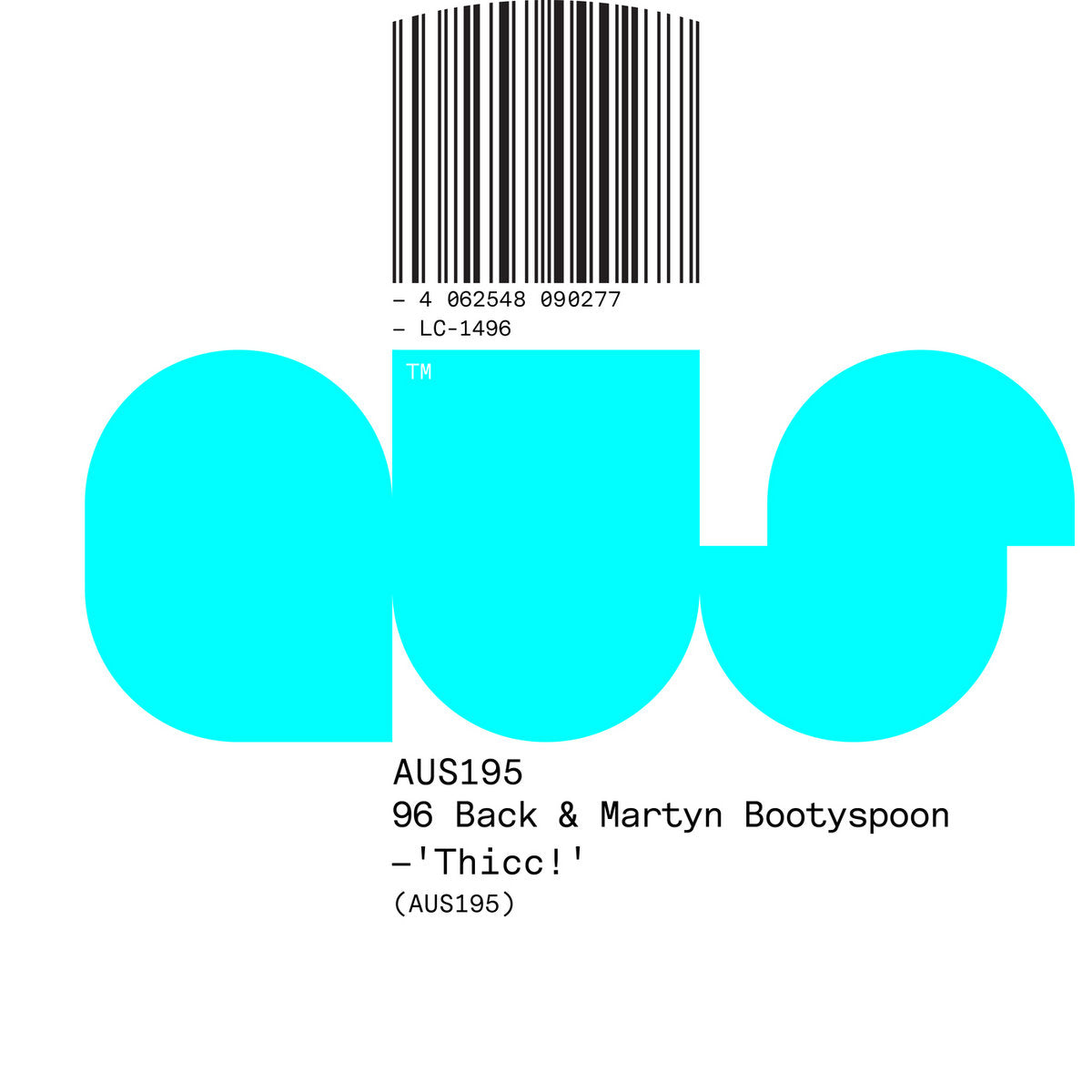 96 Back & Martyn Bootyspoon 'Thicc! EP'